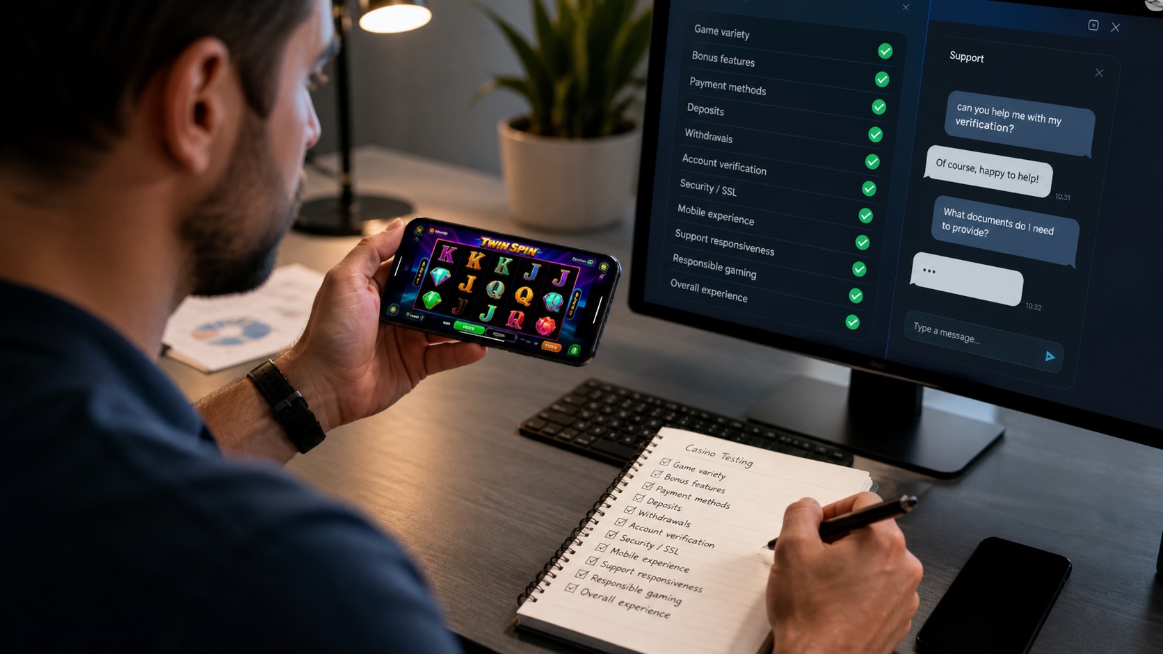 A Practical Checklist for Comparing Mobile Casino Experiences